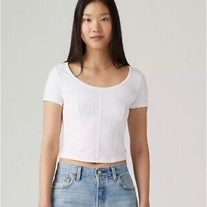 Levi's Mars Corset Crop T-Shirt